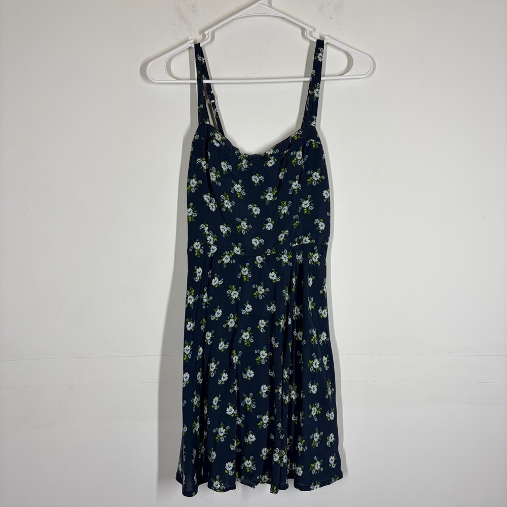Vintage Abercrombie Floral Mini Dress Size Medium